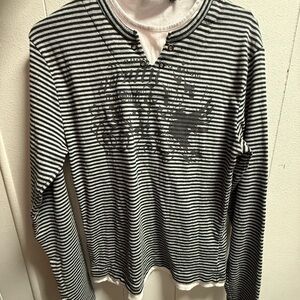 Jaded London Cream Long Sleeve Shirt